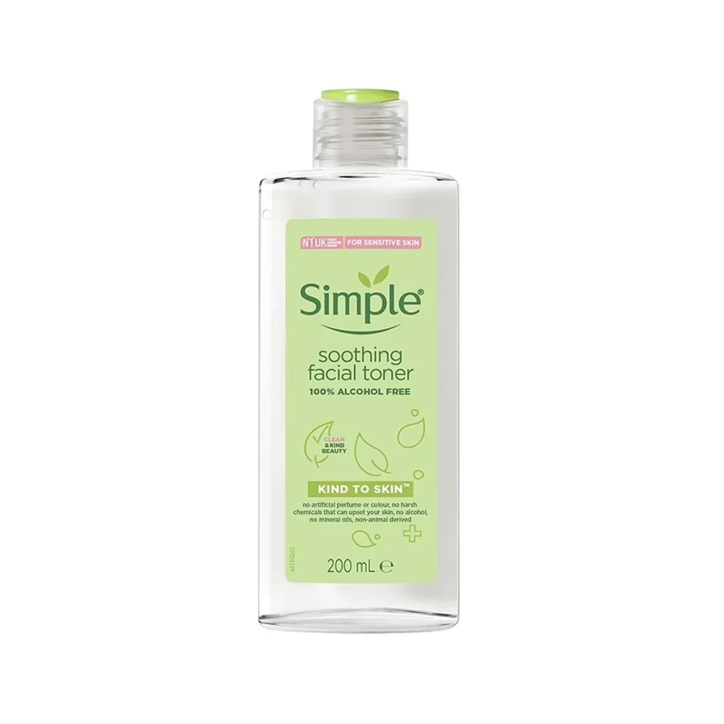 خرید تونر صورت سیمپل مدل Soothing Facial Toner